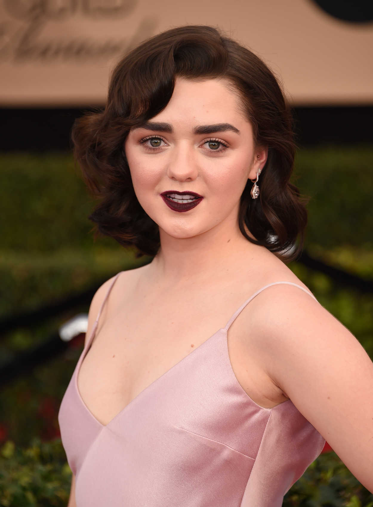 Maisie Williams at the 23rd Annual Screen Actors Guild Awards in Los Angeles 01/29 ...
