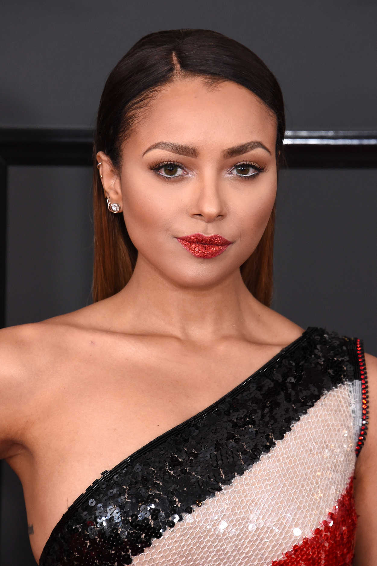 Kat Graham at the 59th Grammy Awards in Los Angeles 02/12/2017 – celebsla.com