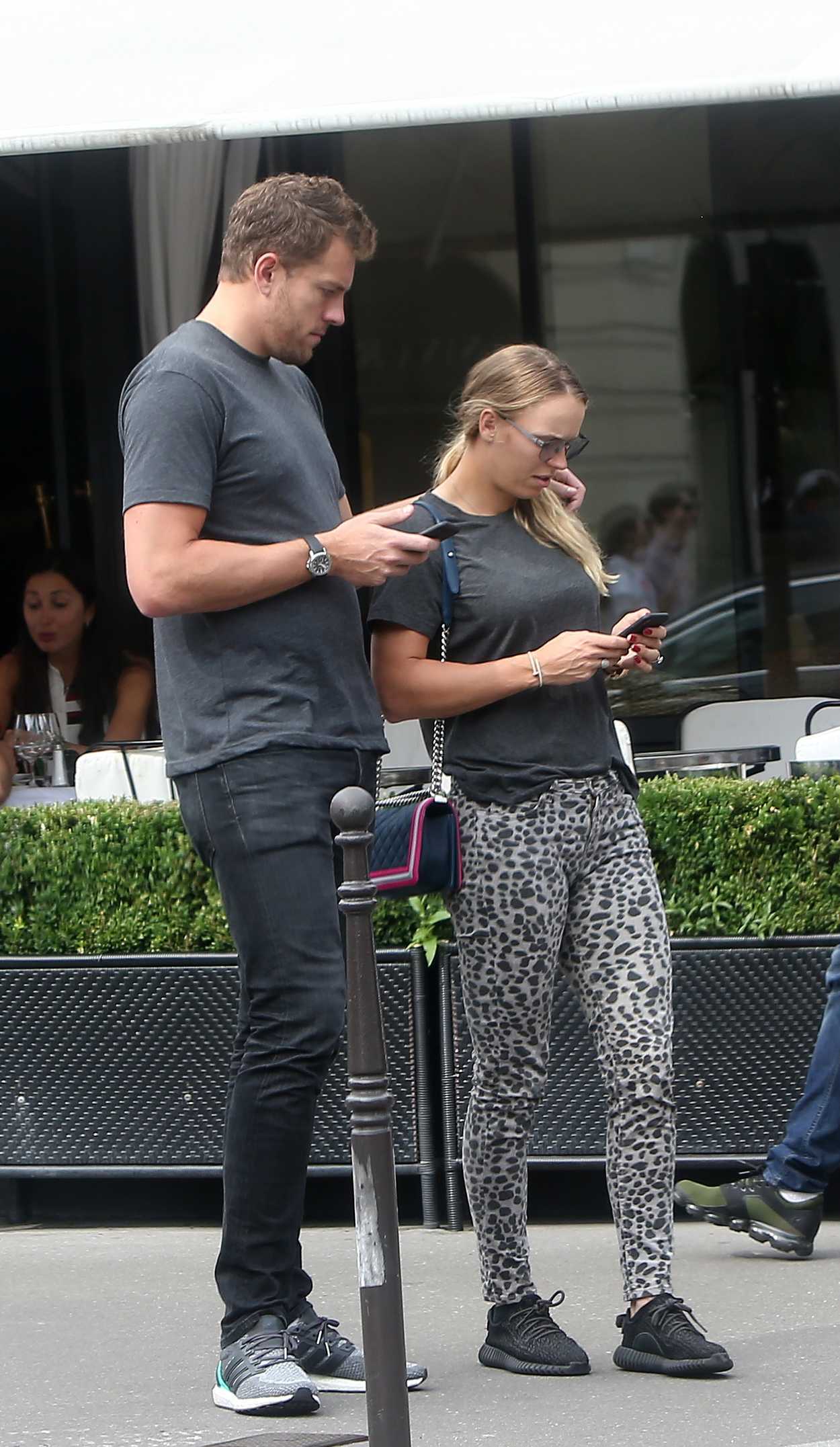 Caroline Wozniacki Was Seen Out with Her Boyfriend in Paris 05/27/2018 – celebsla.com
