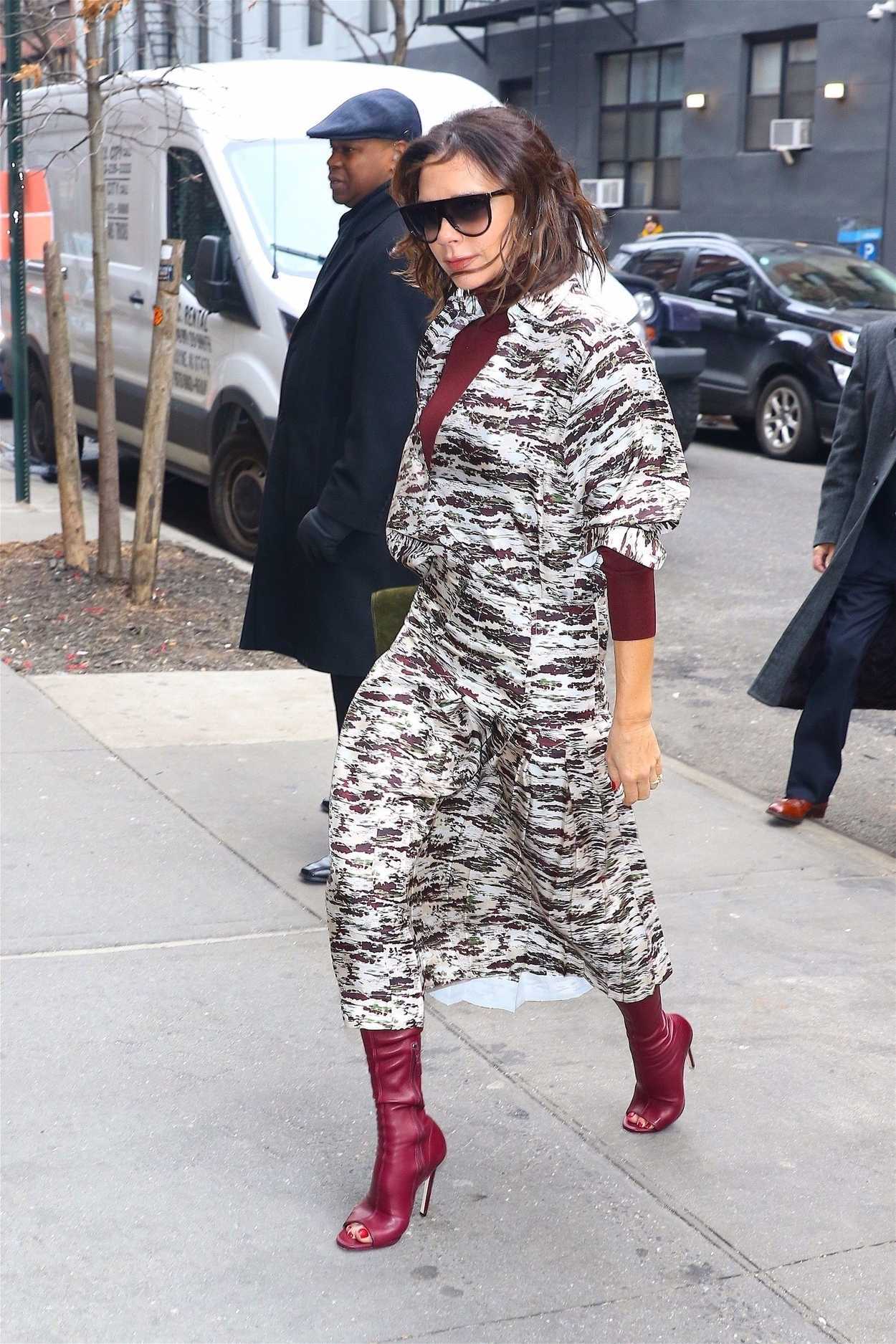 Victoria Beckham Leaves Her Hotel in New York City 01/23/2019 – celebsla.com