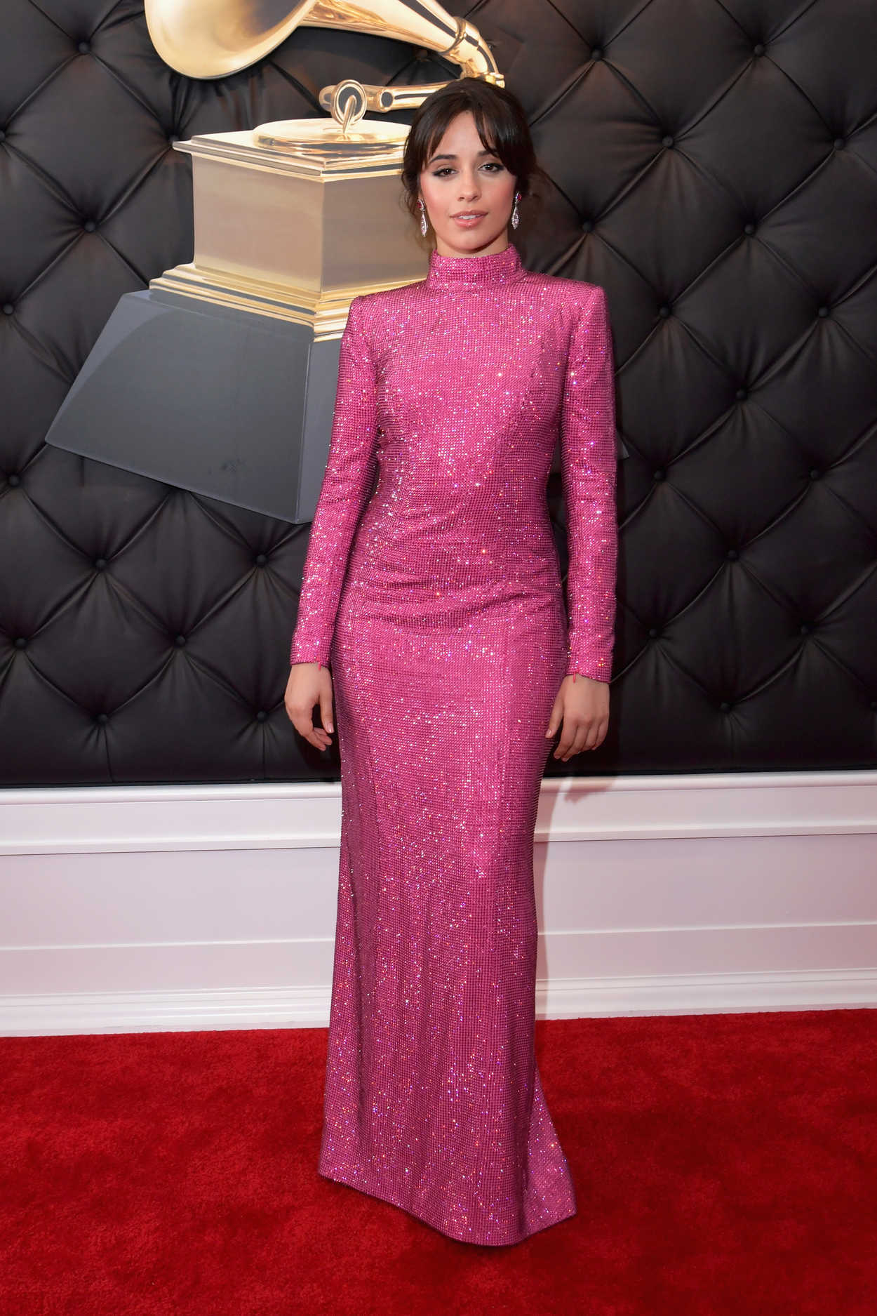 Camila Cabello Attends the 61st Annual Grammy Awards 2019 at the Staples Center in Los ...