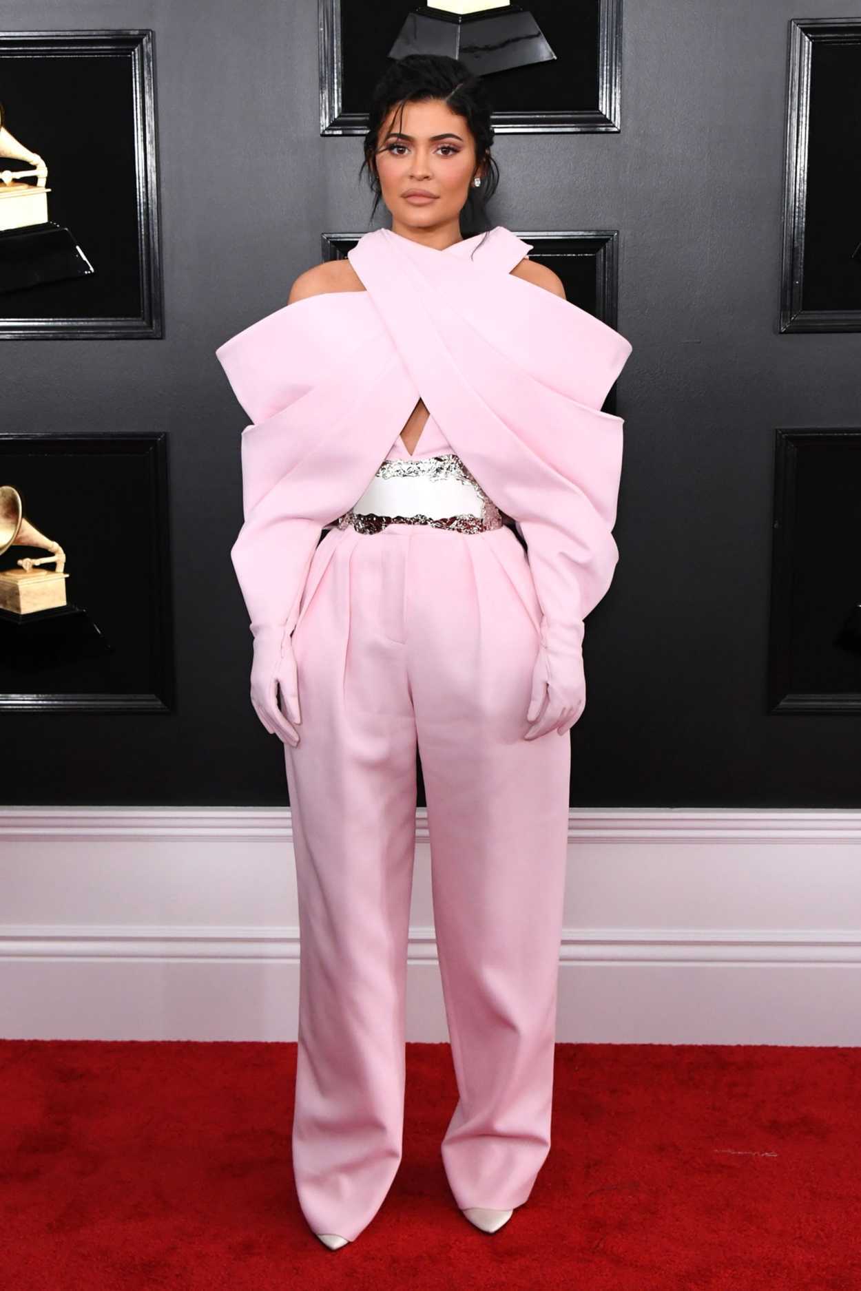 Kylie Jenner Attends the 61st Annual Grammy Awards 2019 at the Staples Center in Los ...