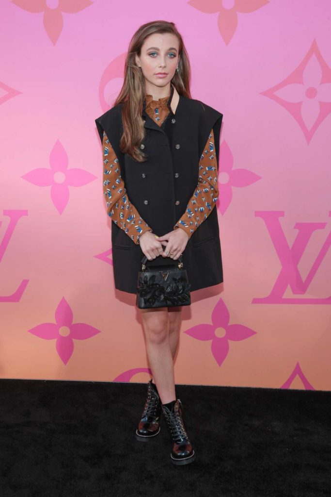 Emma Chamberlain Attends the Louis Vuitton X Cocktail Party in Los Angeles 06/27/2019 – www.bagsaleusa.com/product-category/wallets/