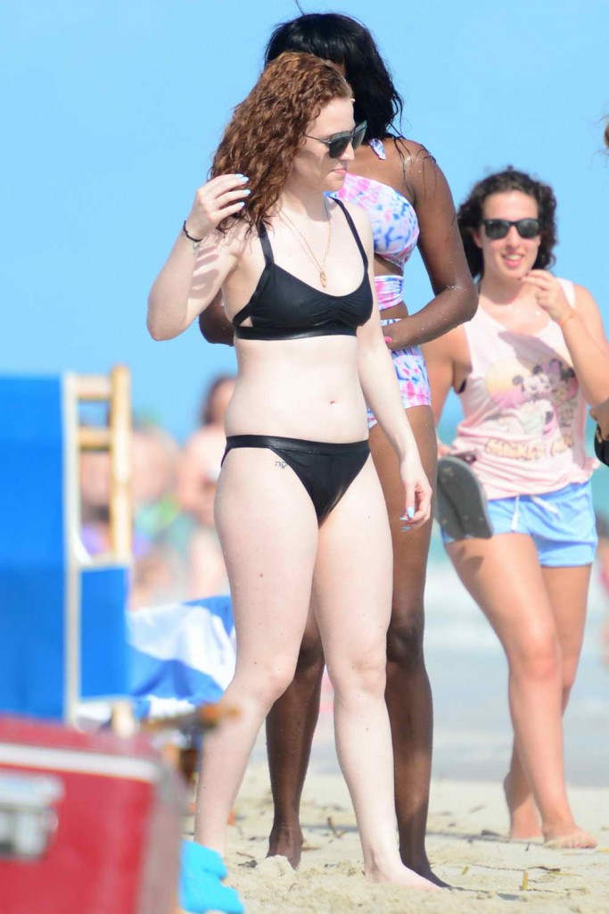 Jess Glynne in Bikini in Miami 12/31/2015-2