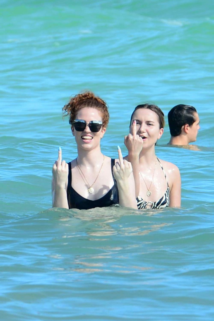 Jess Glynne in Bikini in Miami 12/31/2015-5