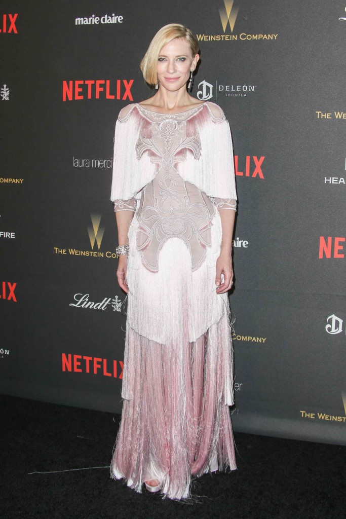 Cate Blanchett at the Weinstein Company and Netflix Golden Globe Party in Beverly Hills 01/10/2016-1