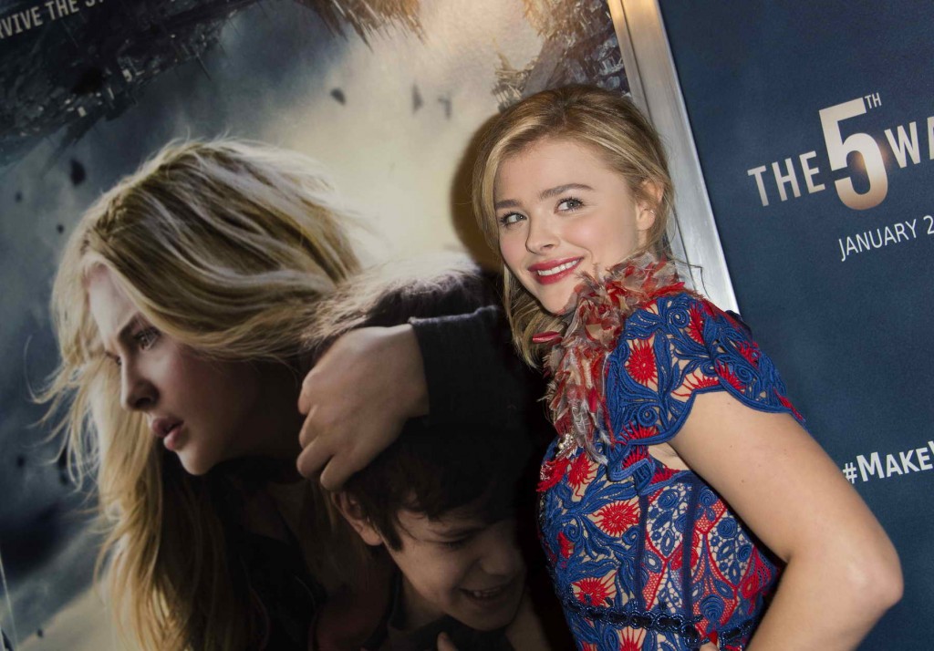 Chloe Grace Moretz at The 5th Wave Premiere in Los Angeles 01/14/2016-4