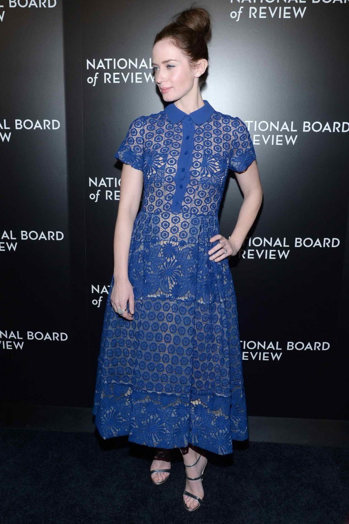 Emily Blunt at National Board of Review Awards Gala in New York 01/05/2016-5
