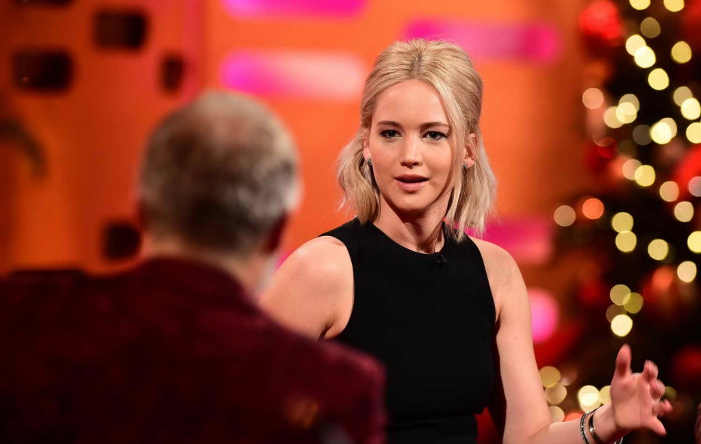 Jennifer Lawrence at The Graham Norton Show in London 12/31/2015-4