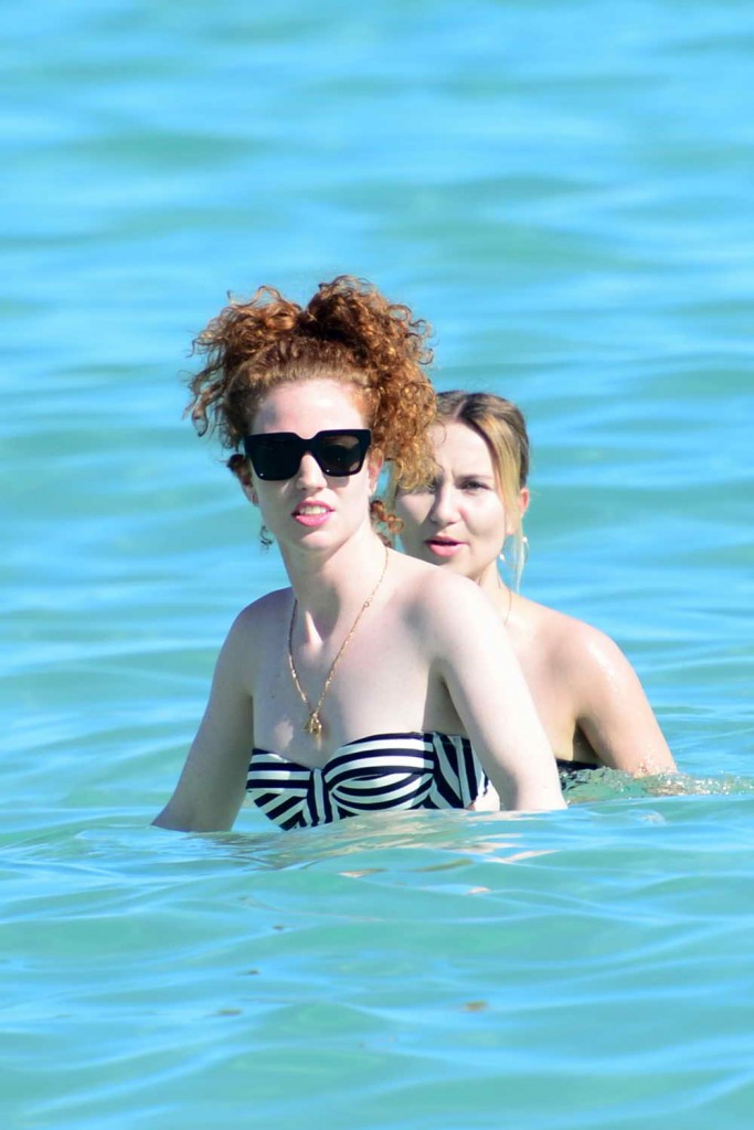Jess Glynne in Bikini at the Beach in Miami 01/02/2016-4