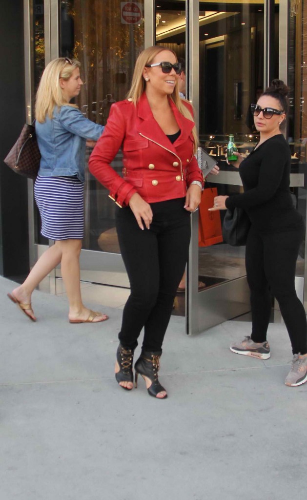 Mariah Carey Out in Beverly Hills  01/13/2016-2