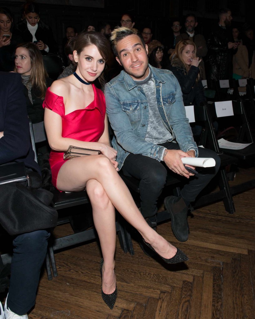 Alison Brie at New York Fashion Week 02/12/2016-5