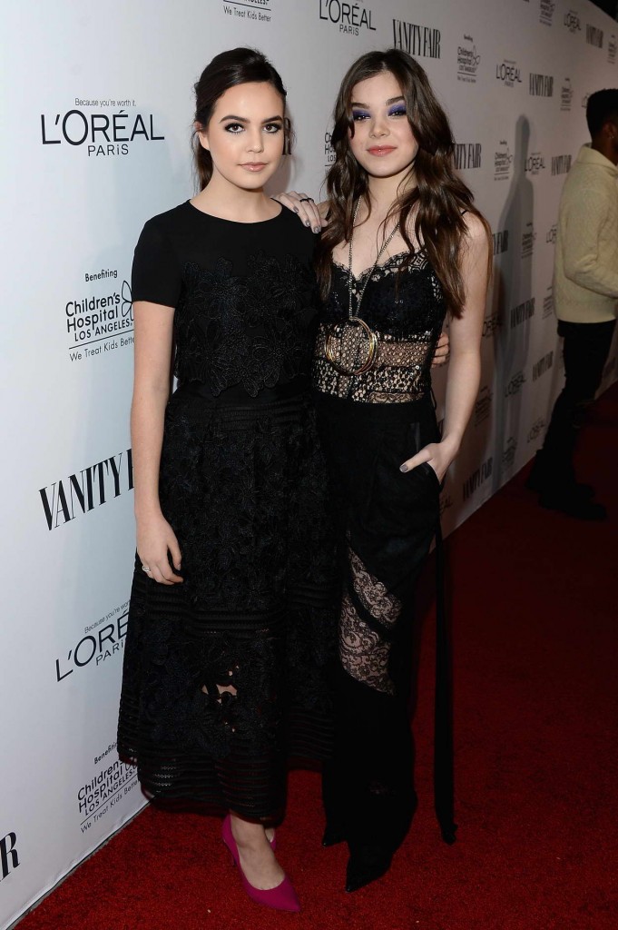 Bailee Madison at Vanity Fair, L'Oreal Paris and Hailee Steinfeld Host DJ Night in West Hollywood 02/26/2016-3