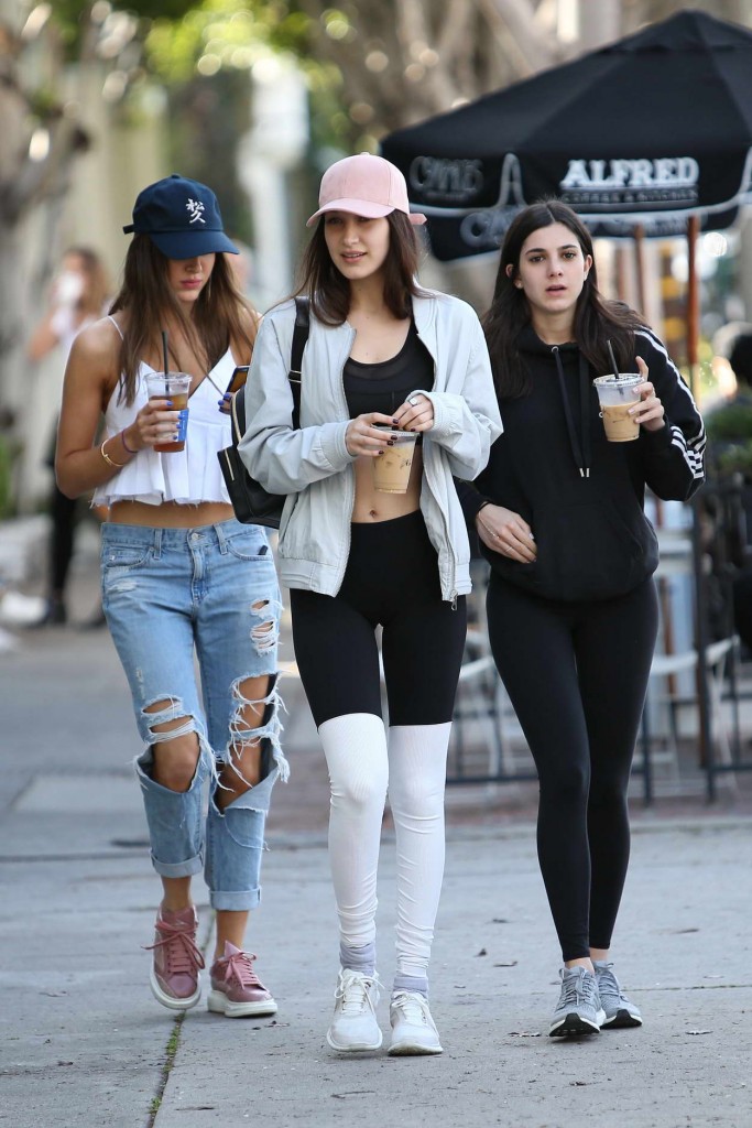Bella Hadid Out for Coffee in West Hollywood 02/18/2016-4