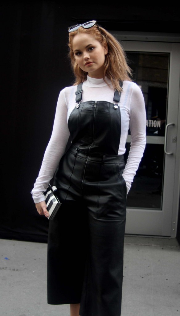 Debby Ryan Leaving a Fashion Show in NYC 02/12/2016-2