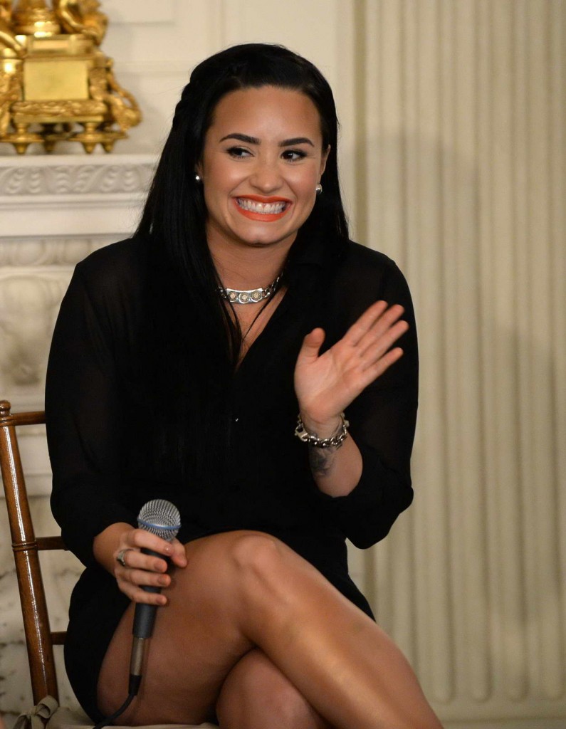 Demi Lovato in Performance at the White House Series in Washington 02/24/2016-1