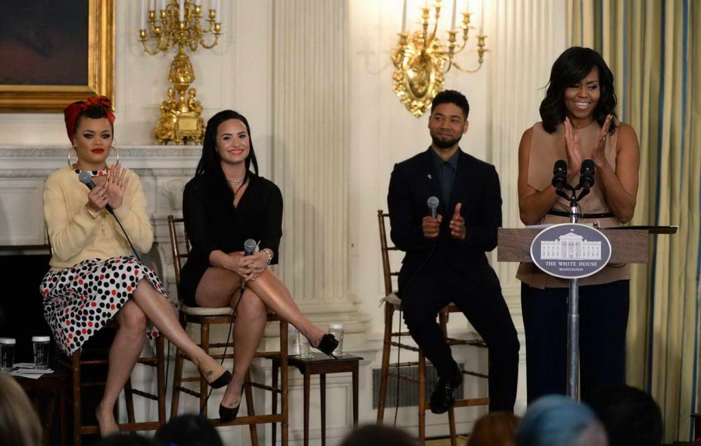 Demi Lovato in Performance at the White House Series in Washington 02/24/2016-3