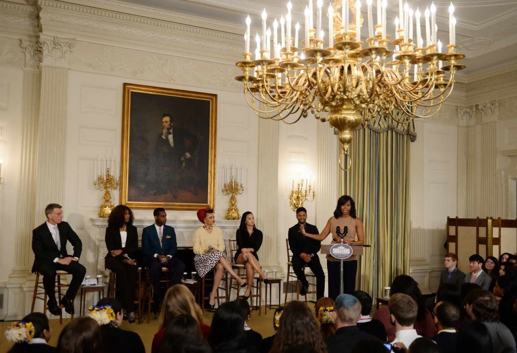 Demi Lovato in Performance at the White House Series in Washington 02/24/2016-4