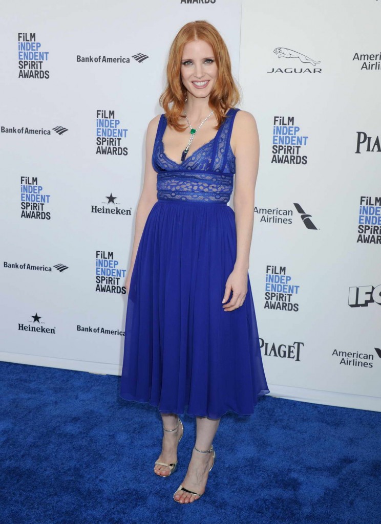 Jessica Chastain at the 31st Annual Film Independent Spirit Awards in Santa Monica 02/27/2016-1