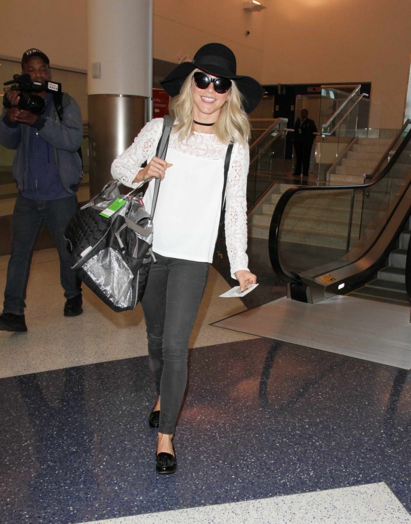 Julianne Hough at LAX Airport in Los Angeles 02/19/2016-1