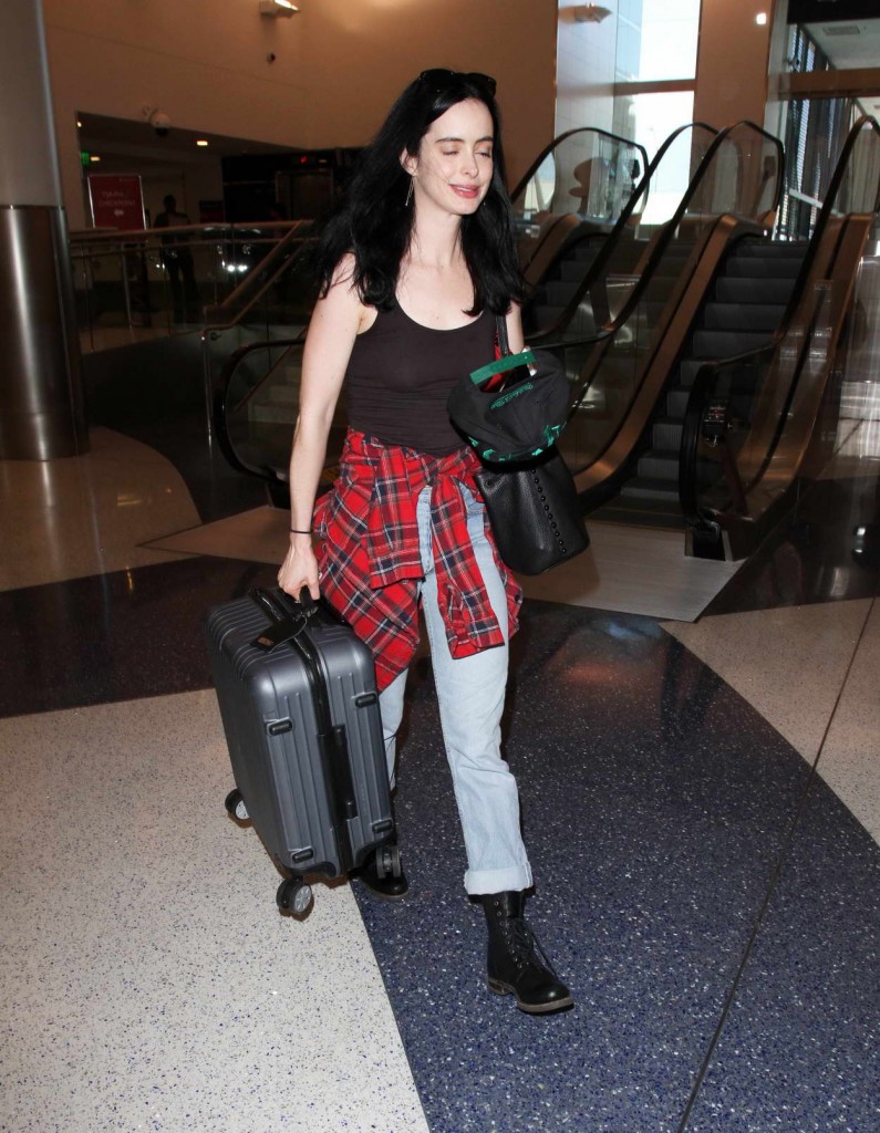 Krysten Ritter at LAX Airport in Los Angeles 02/19/2016-3