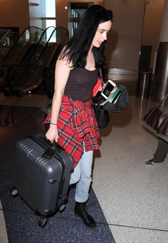 Krysten Ritter at LAX Airport in Los Angeles 02/19/2016-4
