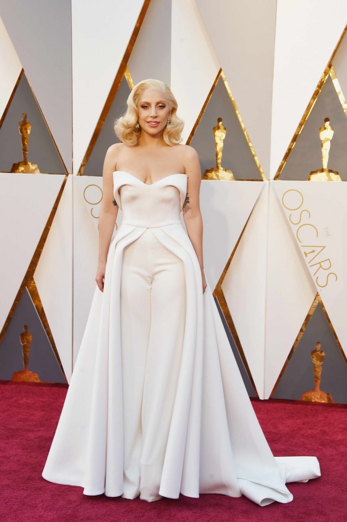 Lady Gaga at 88th Annual Academy Awards in Hollywood 02/28/2016-1