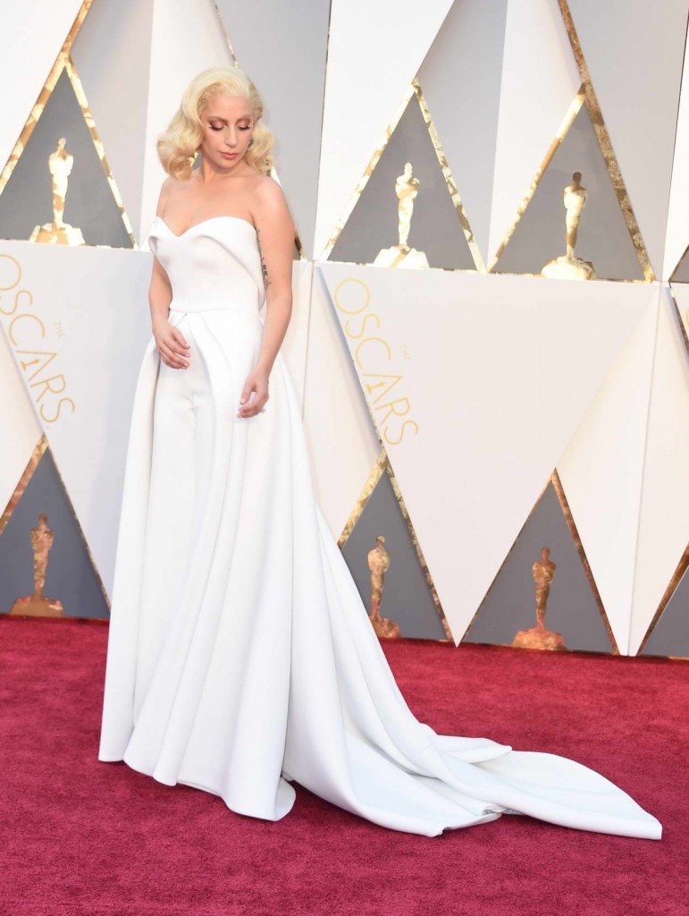 Lady Gaga at 88th Annual Academy Awards in Hollywood 02/28/2016-3