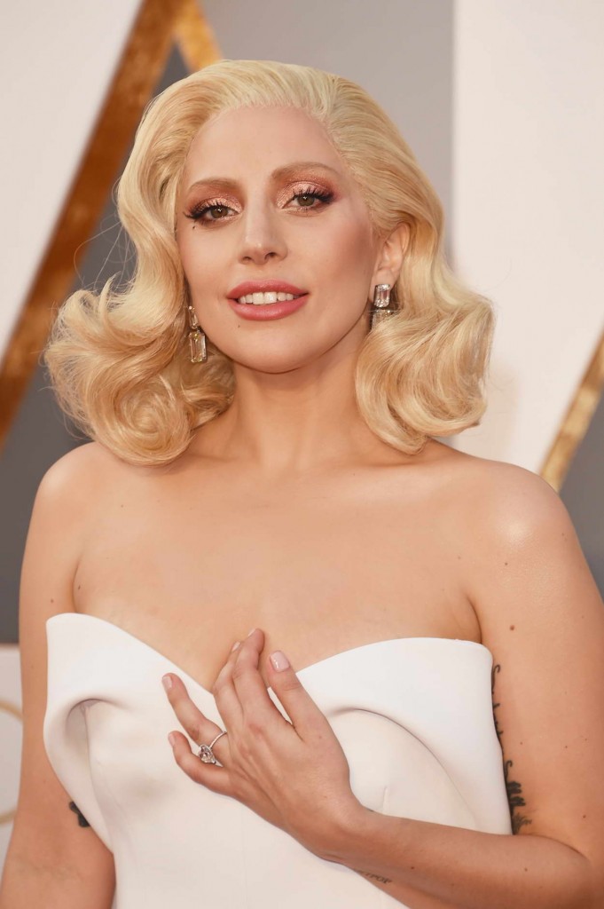 Lady Gaga at 88th Annual Academy Awards in Hollywood 02/28/2016-4