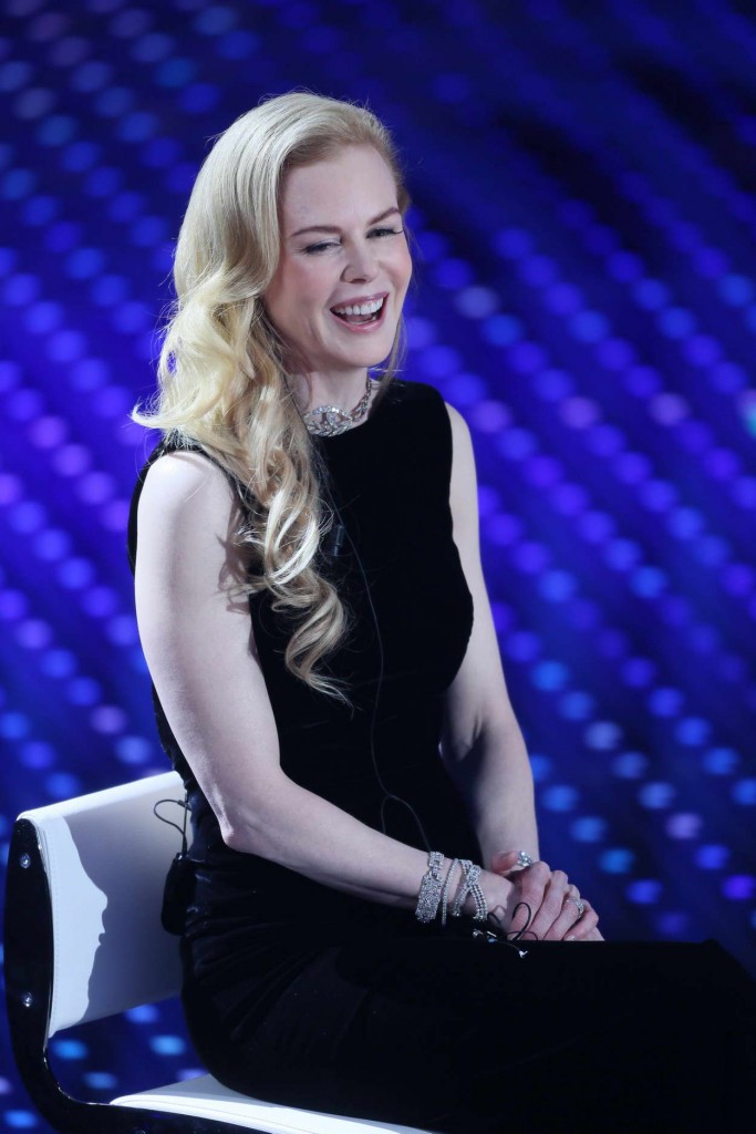 Nicole Kidman at 66th Sanremo Music Festival in Italy 02/10/2016-2