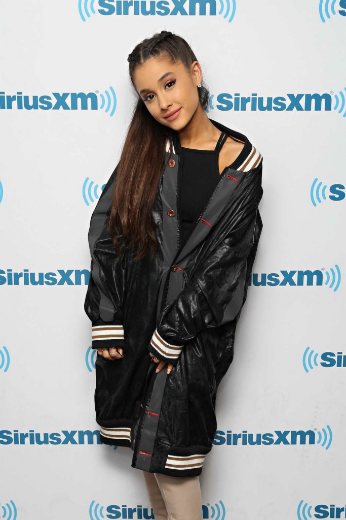 Ariana Grande at the SiriusXM Studios in New York City-1