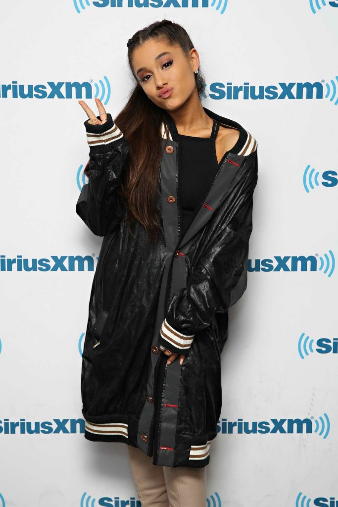 Ariana Grande at the SiriusXM Studios in New York City 03/14/2016-2
