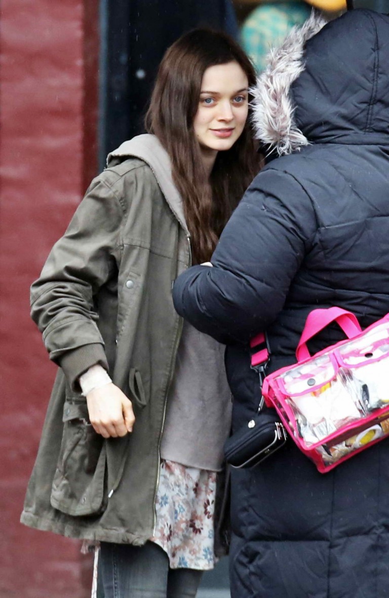 Bella Heathcote on the Set of Fifty Shades Darker in Vancouver 03/07 ...