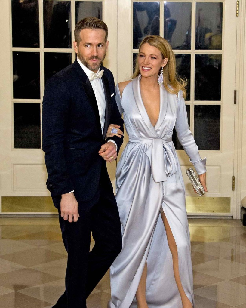 Blake Lively at Trudeau State Dinner in Washington 03/10/2016-4
