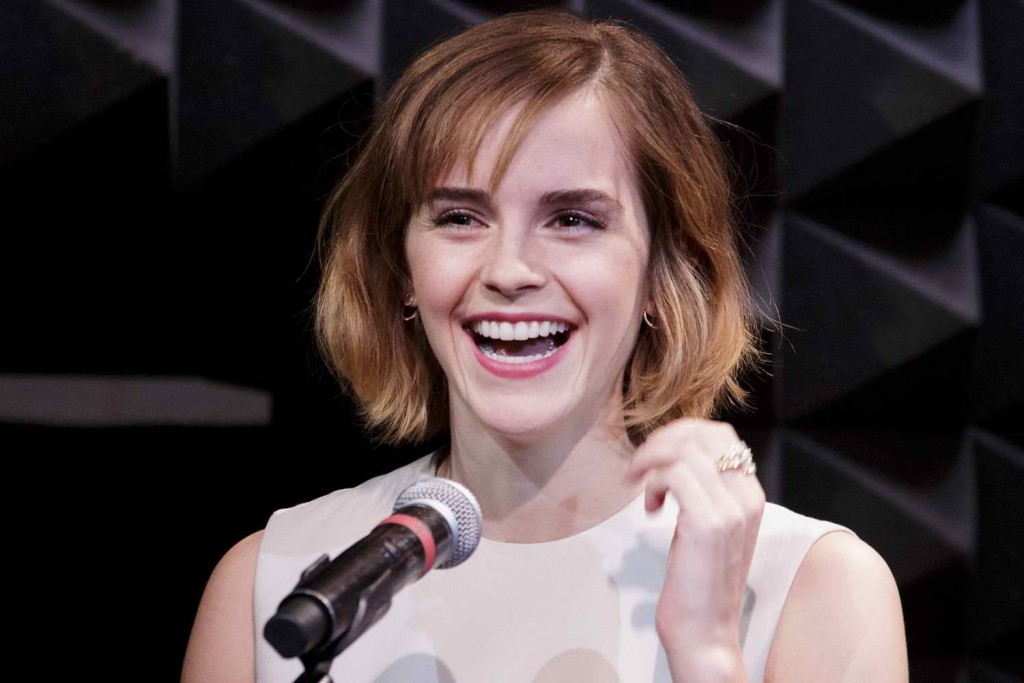 Emma Watson at HeForShe Art Week Launch in New York City 03/08/2016-2