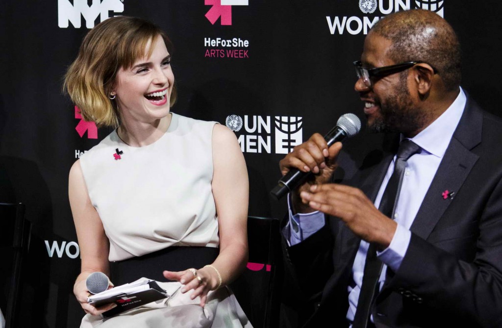 Emma Watson at HeForShe Art Week Launch in New York City 03/08/2016-3