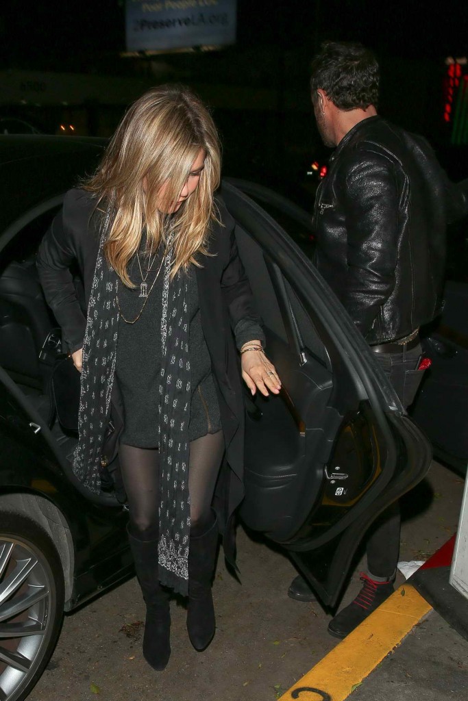 Jennifer Aniston Attends Reese Witherspoon's 40th Birthday at Warwick Nightclub in LA 03/19/2016-6