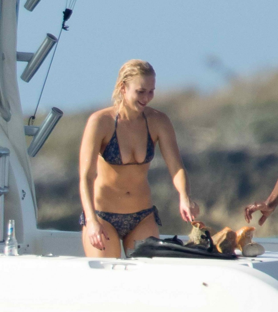 Jennifer Lawrence in Bikini on a Yacht in Bahamas 03/04/2016-1