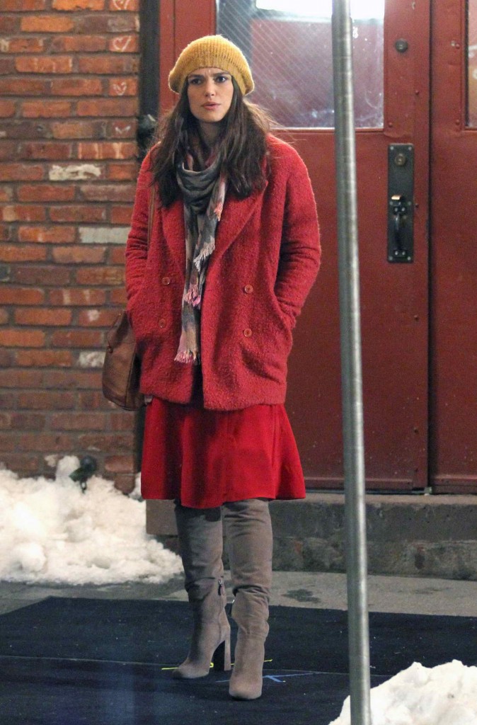 Keira Knightley on the Set of Collateral Beauty in NYC 03/03/2016-1