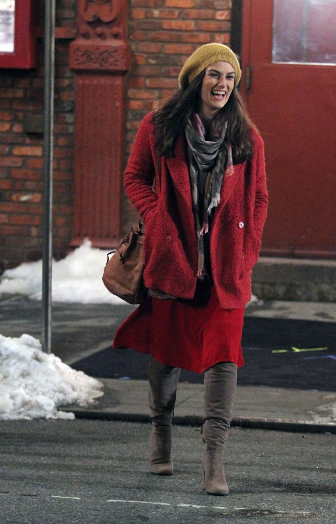 Keira Knightley on the Set of Collateral Beauty in NYC 03/03/2016-2