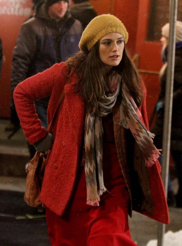 Keira Knightley on the Set of Collateral Beauty in NYC 03/03/2016-4