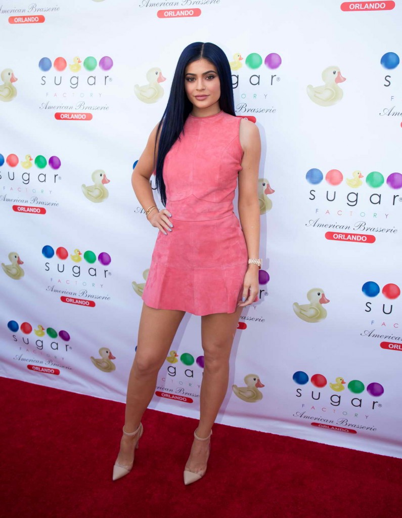 Kylie Jenner at Opening of The Sugar Factory in Orlando 03/11/2016-2