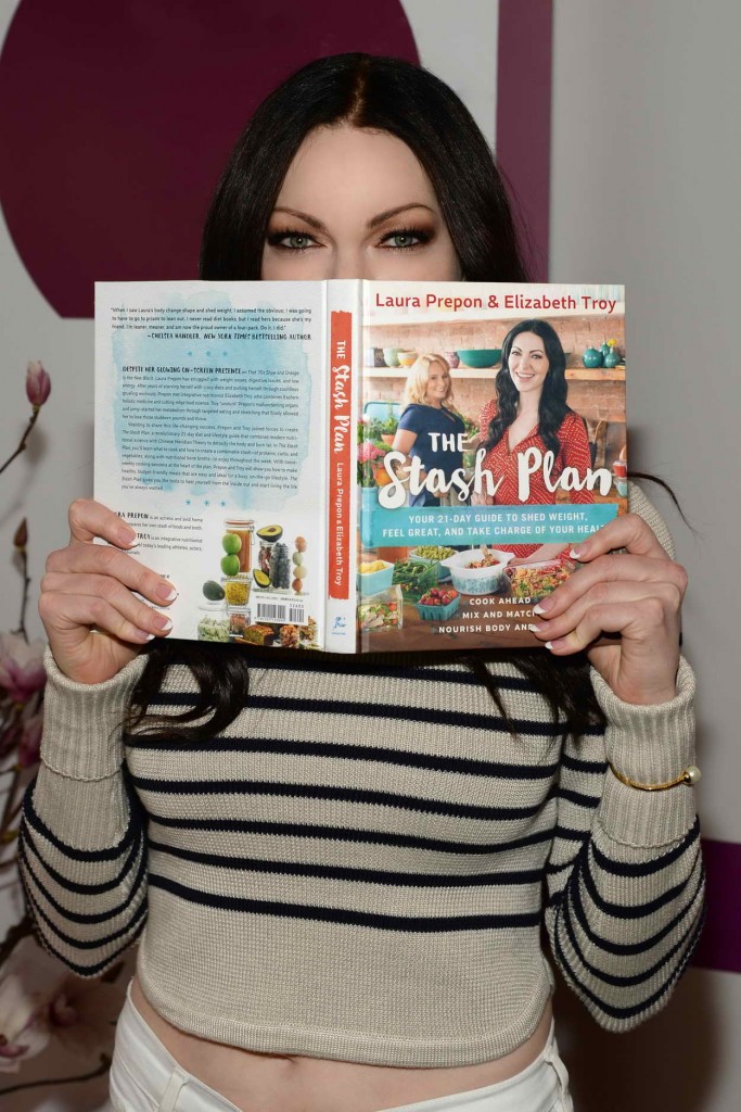 Laura Prepon Promoting Her Book Backstage at New York Live in NYC 03/01/2016-4