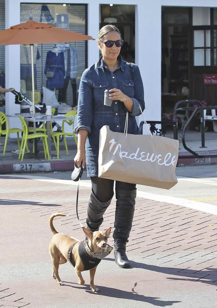 Leona Lewis Shopping at Madewell in Los Angeles 03/22/2016-1
