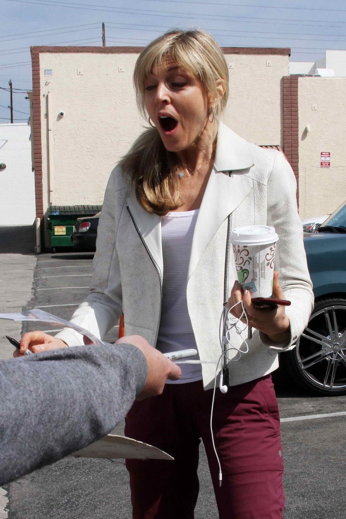 Marla Maples Practice for Season 22 of Dancing with the Stars 03/27/2016-2