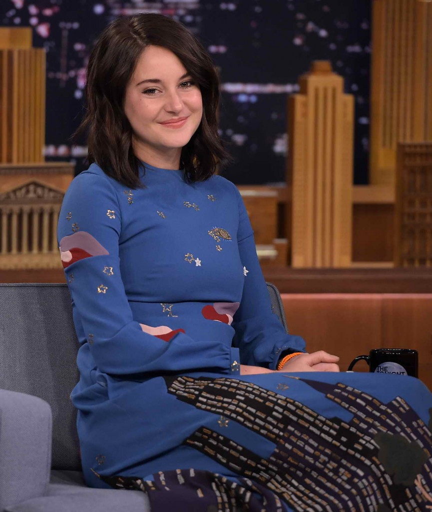 Shailene Woodley at The Tonight Show in New York City 03/14/2016-3