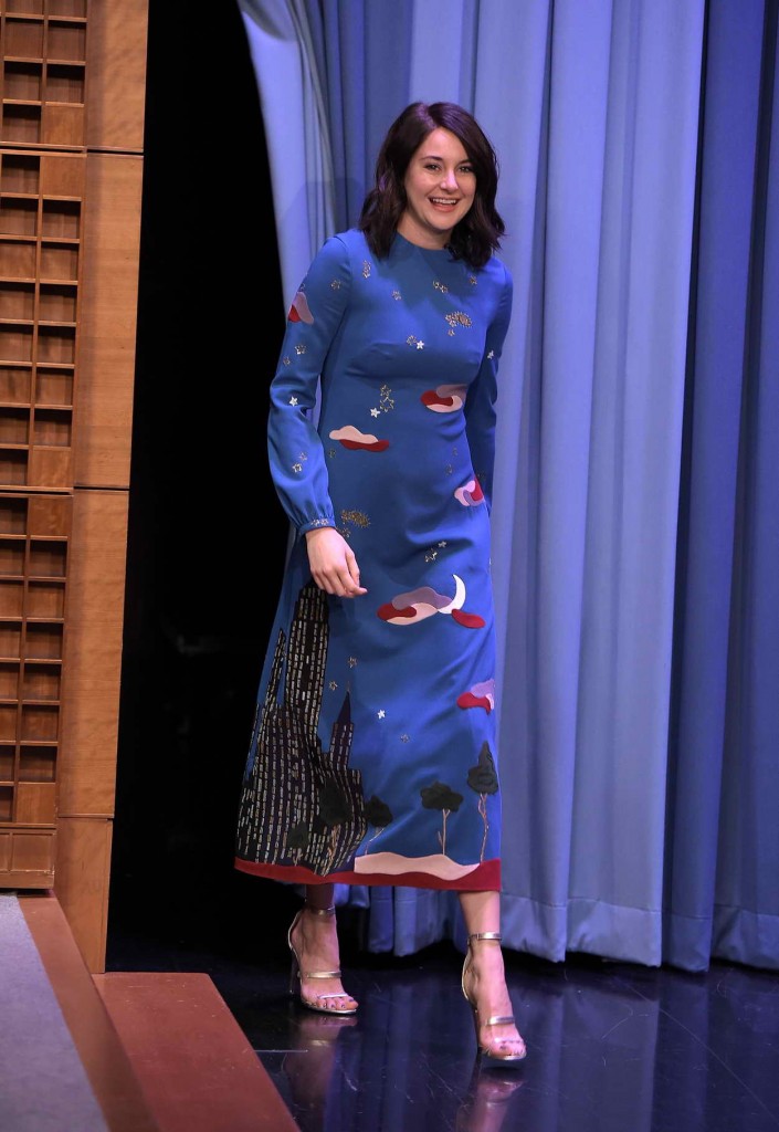 Shailene Woodley at The Tonight Show in New York City 03/14/2016-5