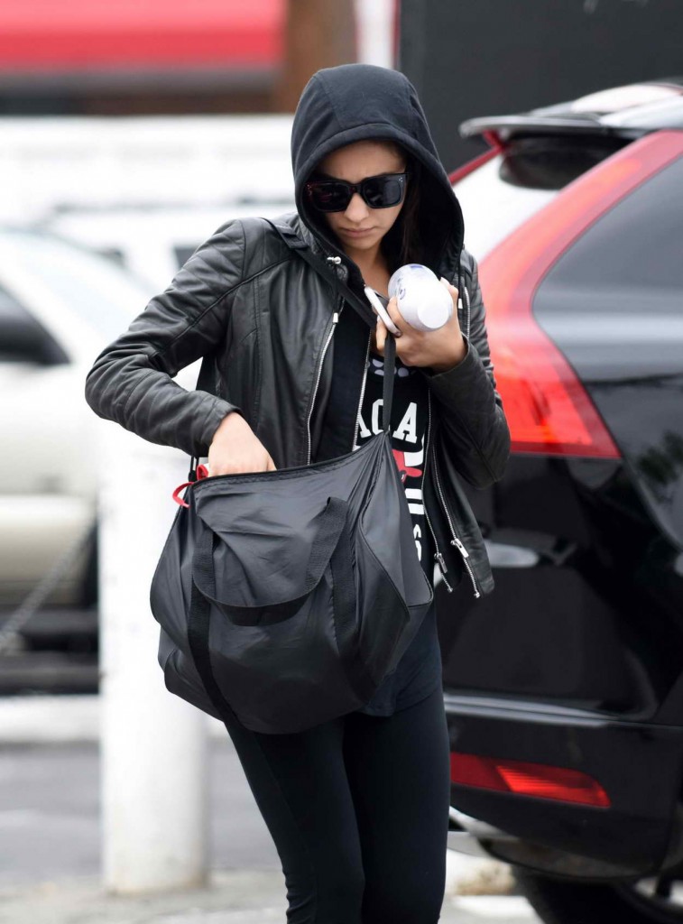 Shay Mitchell Leaves the Gym in Los Angeles 03/05/2016-5