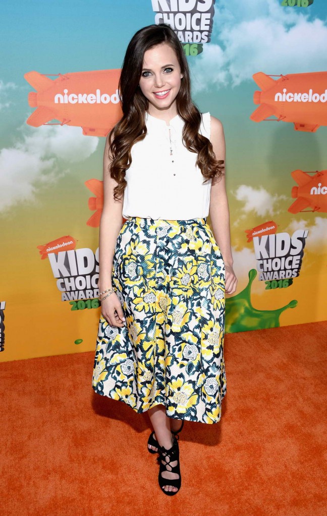 Tiffany Alvord at 2016 Kids' Choice Awards in Inglewood 03/12/2016-1