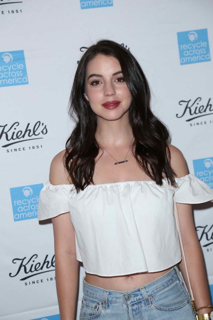 Adelaide Kane at the Nikki Reed Unveils Earth Day Partnership With Kiehl's For Recycle Across America in Santa Monica 04/14/2016-3